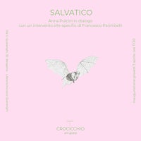 a pink cover with the words salvatio on it